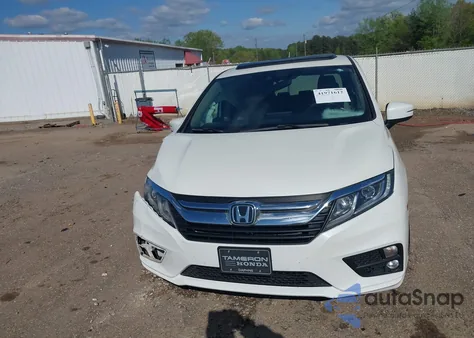 2018 Honda Odyssey Ex-L из США, поврежденный, VIN 5FNRL6H76JB055283